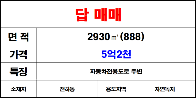  김해칠산(전하동)답,논매매