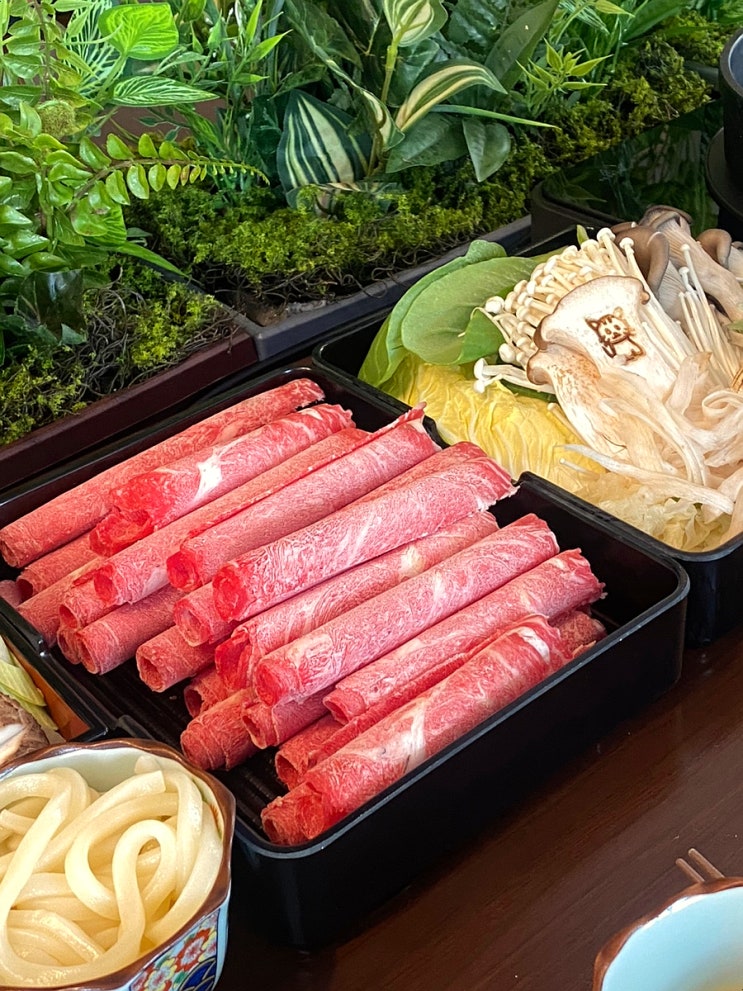  합정 스키야키 샤브샤브 맛집 스키야키201