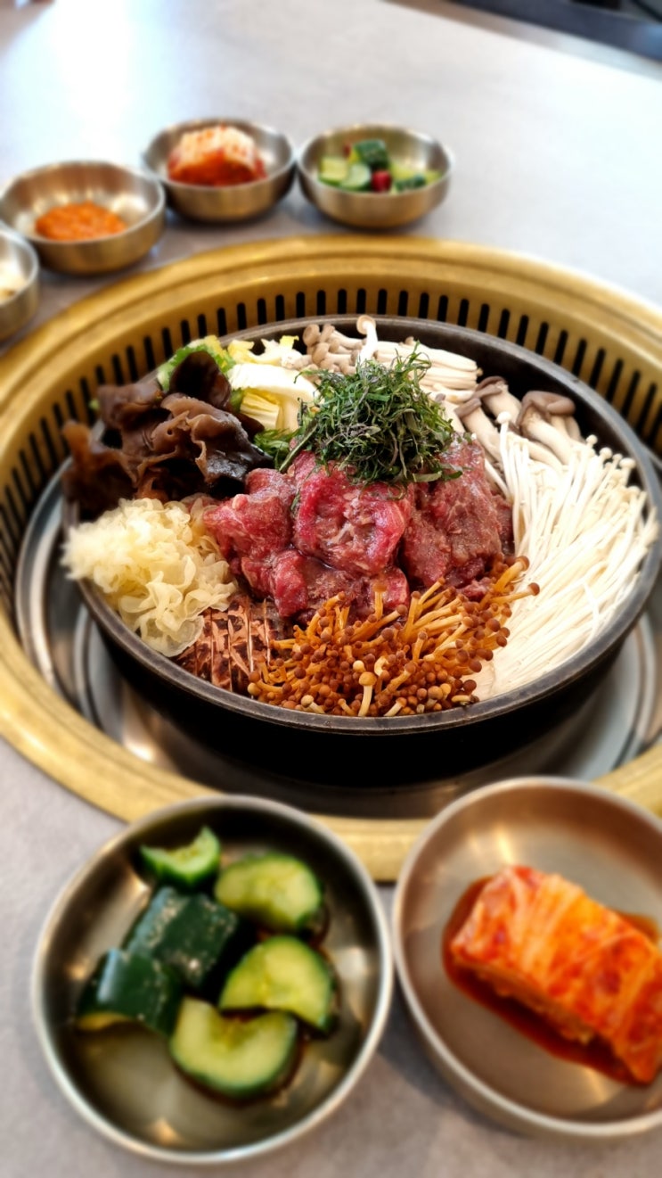 서울숲 맛집 갤러리아포레 서울로인 한식 추천