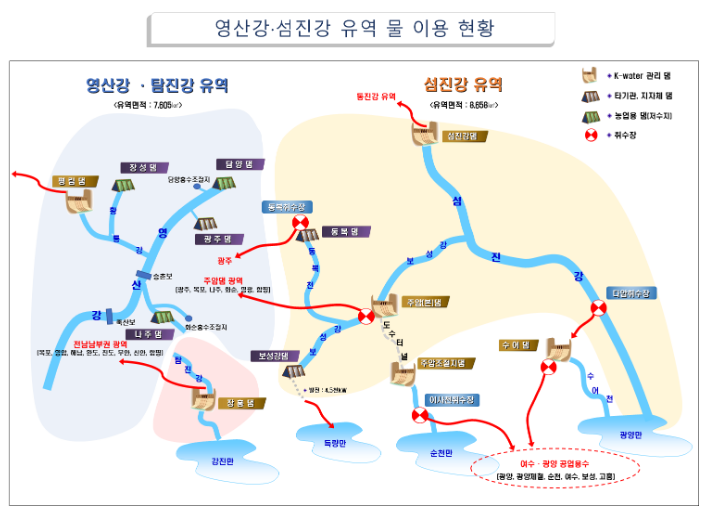 선제적 가뭄대책 이행…광주·전남 생공용수 차질없이 공급 선제적 가뭄대책 이행…광주·전남 생공용수 차질없이 공급