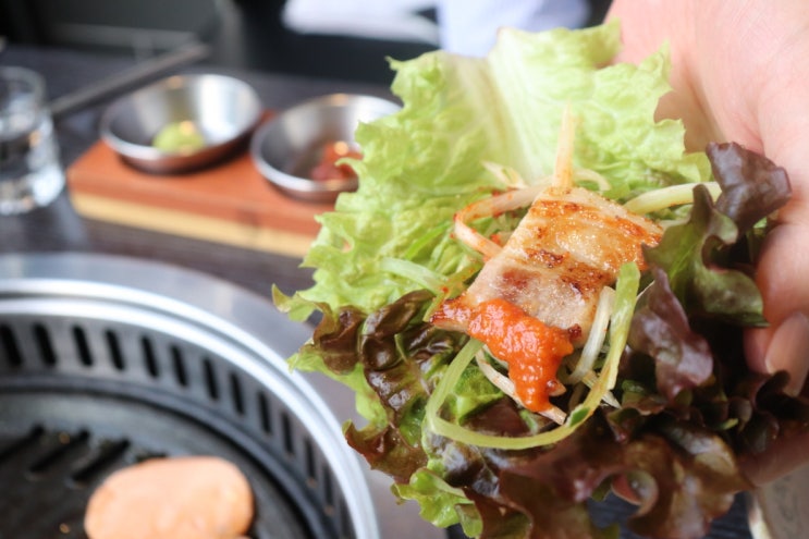  논산 맛집 벚꽃 여행 중 찾은 고기원칙 짱인걸?
