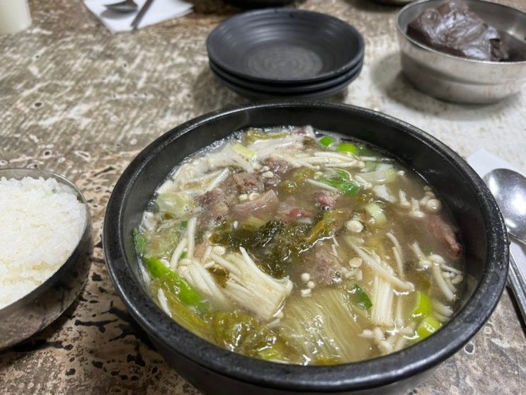  [️먹세] 유치회관 수원 본점 웨이팅 맛집 해장국 내돈내산 리뷰