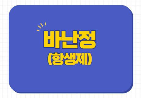  씨제이 바난정 효능 효과 부작용 주의사항