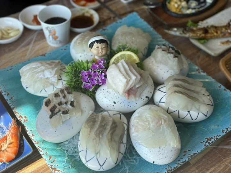  목포 북항 맛집 유성횟집에서 바다에 취해 회에 취해