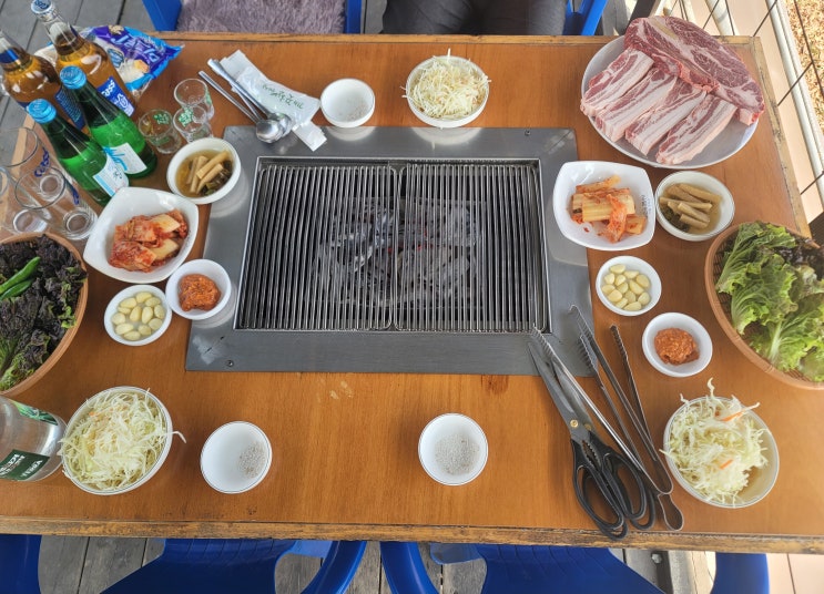  [경기의왕맛집] 청계산 먹거리마을 OK목장/국내 한우고기정육식당_반려견동반가능식당