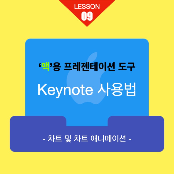 맥용 프레젠테이션 키노트 사용법 09. 차트 작성 및 차트애니메이션 맥용 프레젠테이션 키노트 사용법 09. 차트 작성 및 차트애니메이션