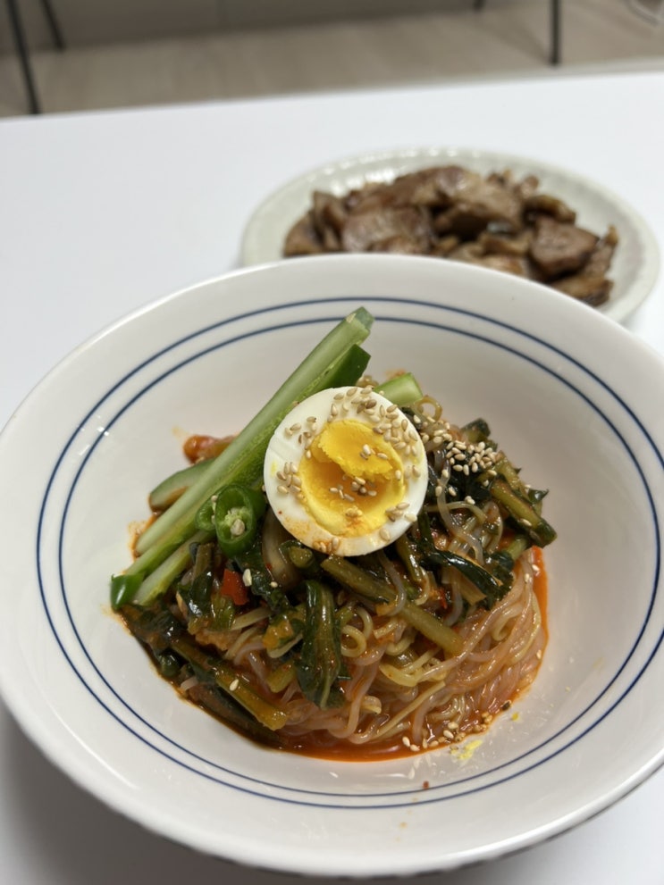  Mom's Simple Recipe::다이어트 곤약면으로 비빔국수 만들기
