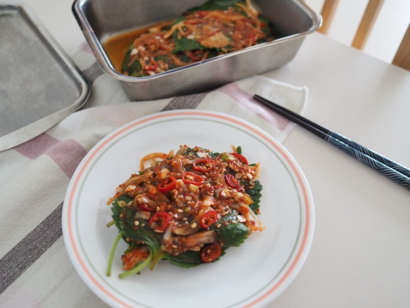 달아난 입맛 잡아오는 깻잎김치, 깻잎 무침 양념장 레시피