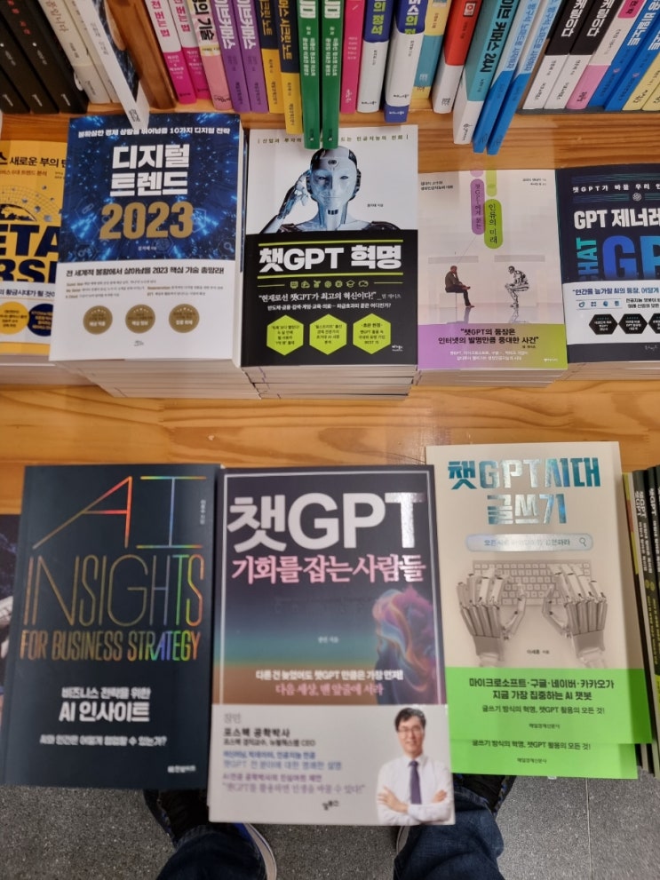 일일 생각) 요즘 AI 서적이 많이 출판되고 있다.