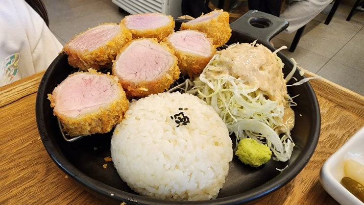  서울숲 맛집 유가츠, 브레이크 타임 없는 서울 성수동 애견동반 일본식 돈가스