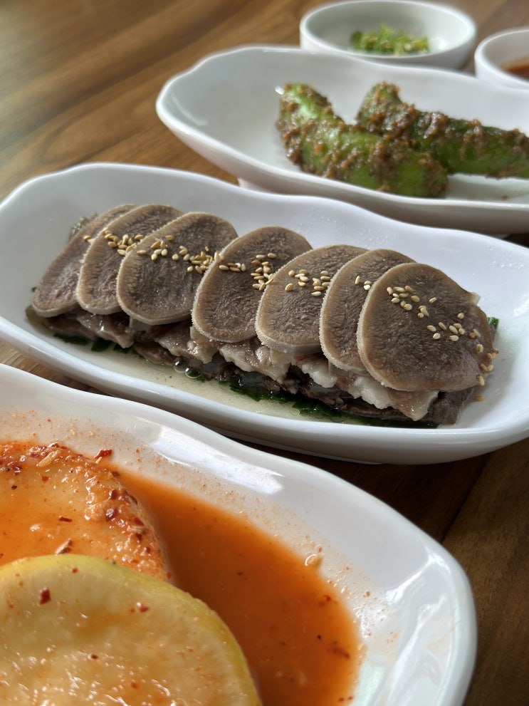  세종 개울건너소머리국밥 베어트리파크맛집