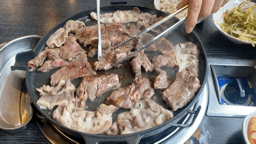  [맛집로그] 합정역 고기집 '육부자' 방문 후기(feat. 소 한접시 추천)