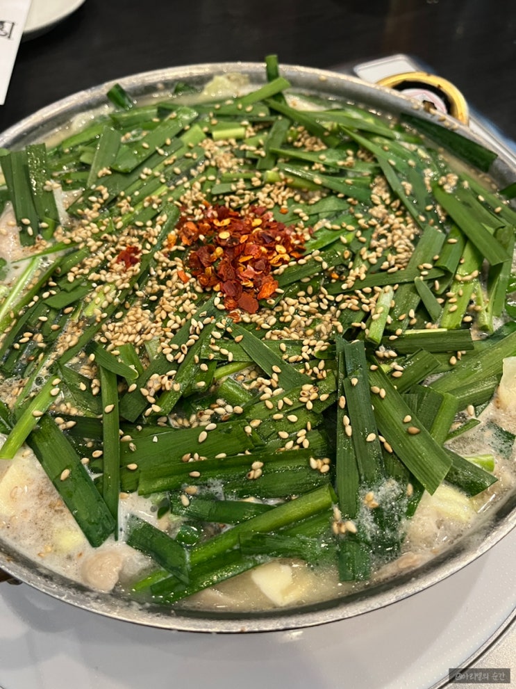  후쿠오카 모츠나베 맛집 규모츠나베 오오이시 스미요시점