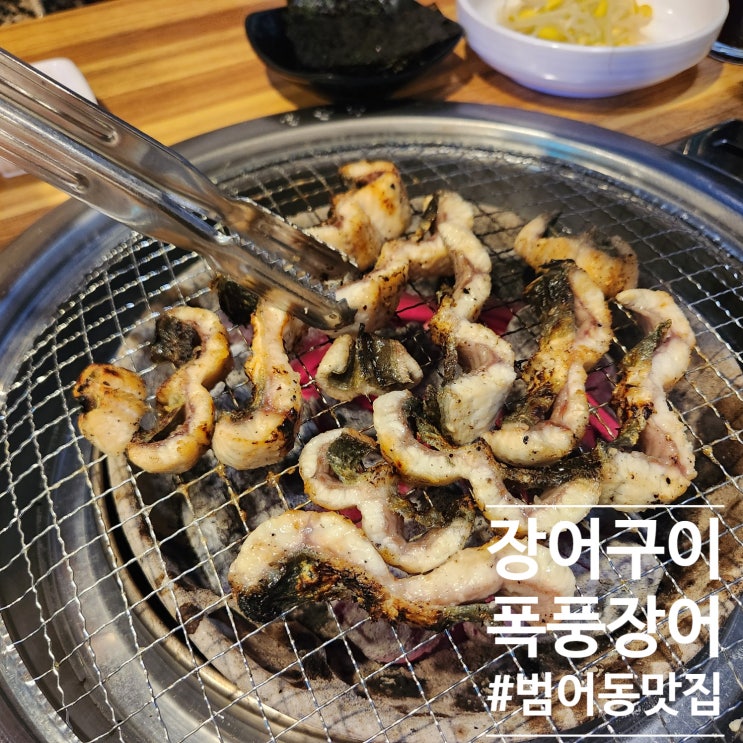  다가온봄날에 지글지글 ASMR : 범어동맛집 폭풍장어 먹방으로 기운차던먹방을 하고왔답니다