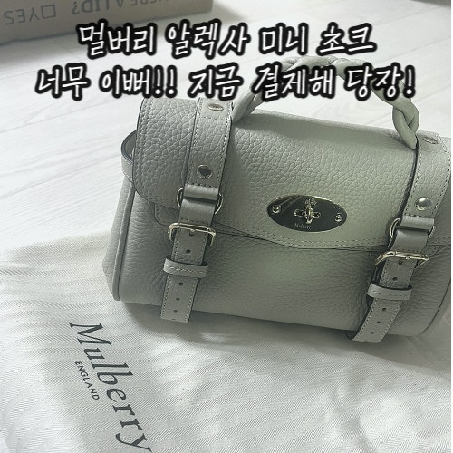 소녀시대 수영가방 : 멀버리 알렉사백 미니 초크 : 트렌비 어플로 구매완료 소녀시대 수영가방 : 멀버리 알렉사백 미니 초크 : 트렌비 어플로 구매완료