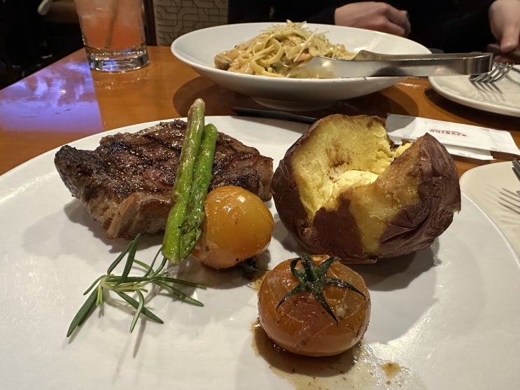  [맛집] 동탄 타임테라스에서 가성비 좋고 혜자스런 런치세트 먹기  *아웃백 - 타임테라스점*