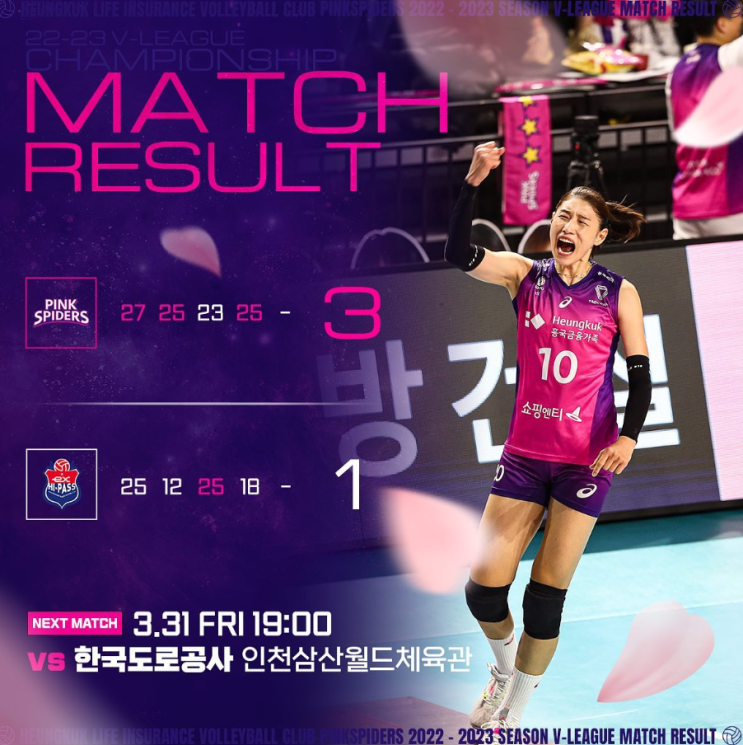 흥국생명 도로공사 여자배구 챔피언결정전 2차전(흥국도공, 도공흥국, 챔결2차전, 김연경 옐레나 김미연 박정아컨디션, 배유나 몸살, 캣벨)