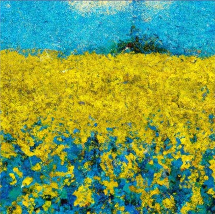  DALL-E2 in PowerApps / canola, 유화, 반고흐 스타일