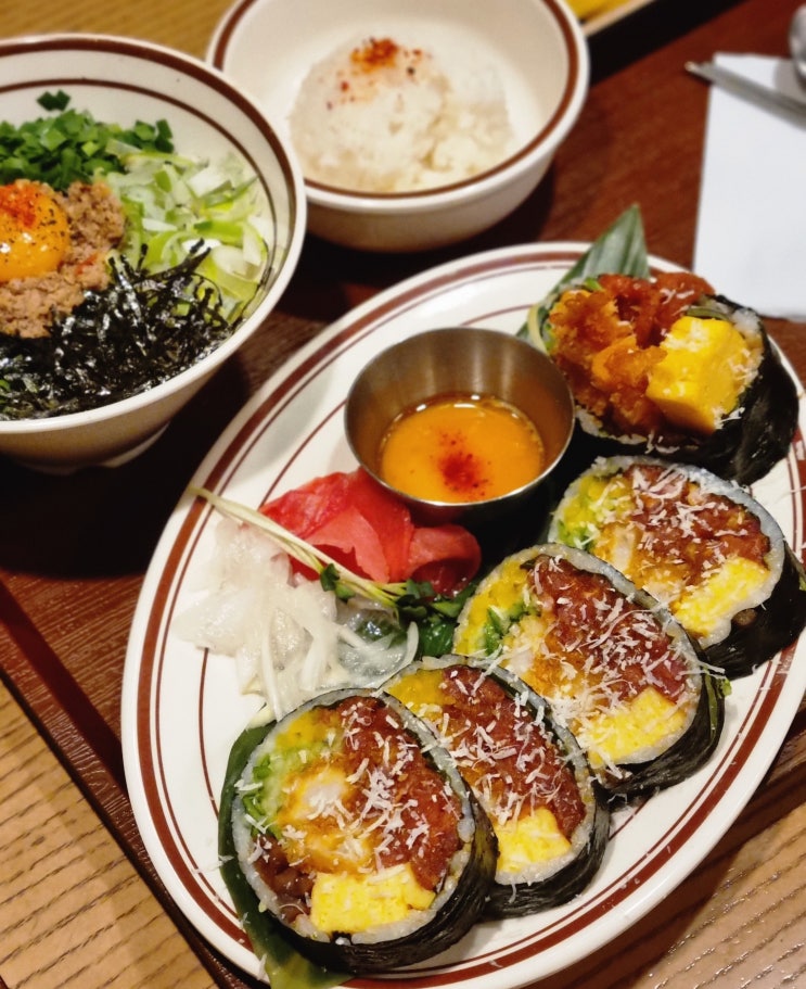  삼성역 맛집 - 후토마끼가 맛있는 초이다이닝 무역센터점