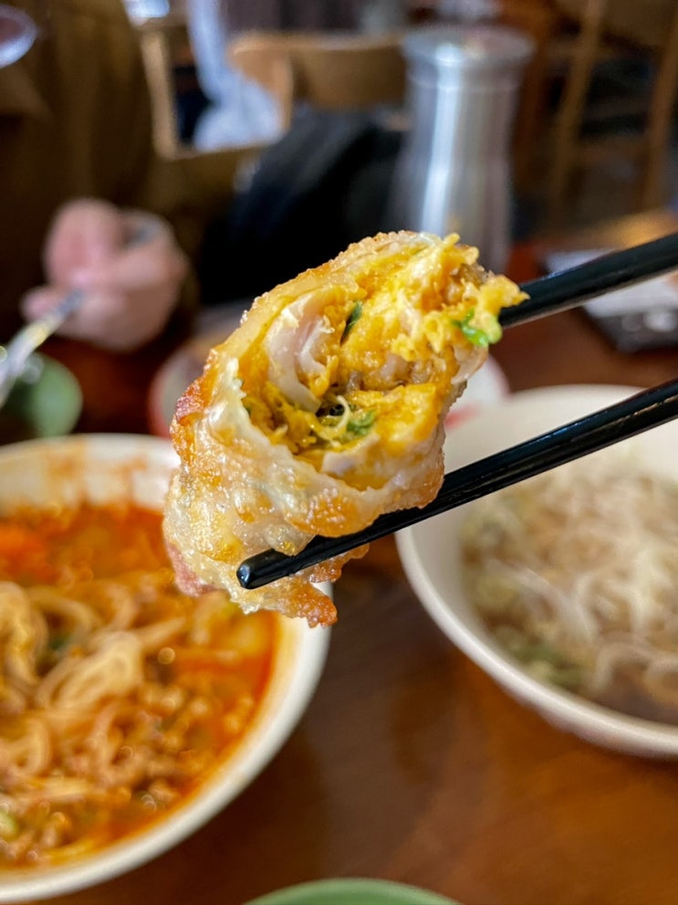  [서울 마포구 홍대입구역 연남동 맛집] 쑥짜이: 쌀국수 팟타이 똠얌꿍 뽀삐아 맛집 내돈내산 후기
