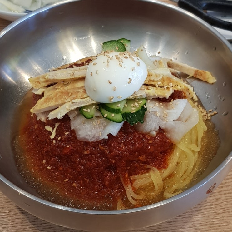  대궐면옥 센텀점 육전비빔밀면 후기 (내돈내산)