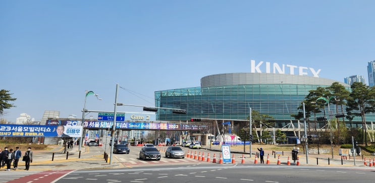  2023 서울모빌리티쇼 기아자동차 부스와 제네시스 라운지 소개