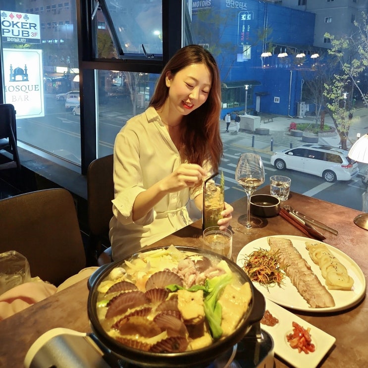 대전 봉명동 맛집 콤마 칵테일과 한식 안주의 콜라보