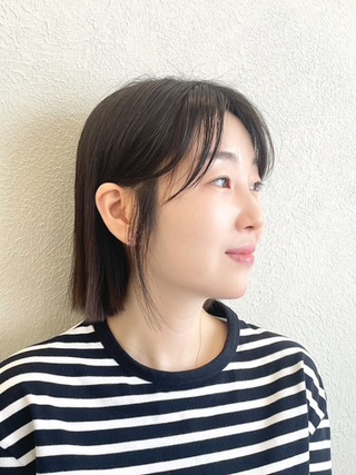  태슬컷 일자머리 단발 합정미용실 카이정헤어 마포합정역점 디자이너 이로운