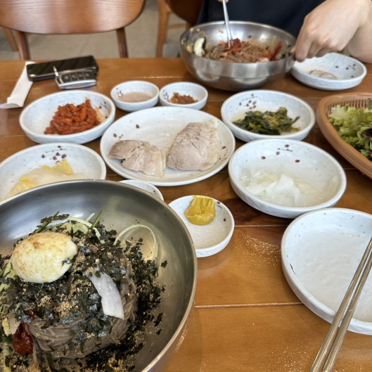  강릉 대동면옥 막국수 수육 리뷰