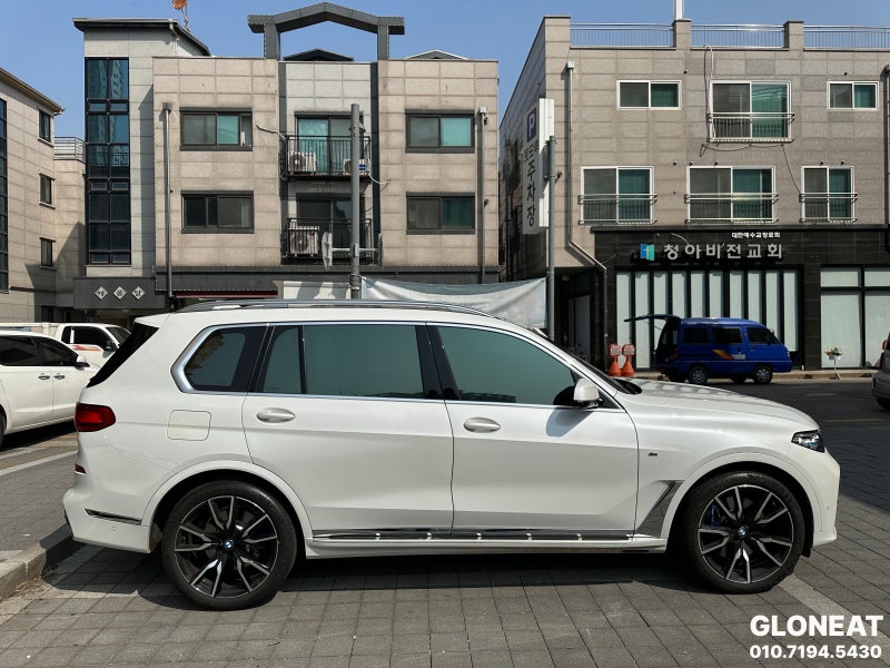 인천 서구 / 썬팅 / 인천 청라썬팅 BMW X7 글라스틴트 선셋 시공 / BMW / X7 / X7 (G07)