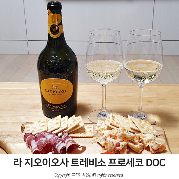 식전주로 좋은 스파클링와인 추천 라 지오이오사 트레비소 프로세코 DOC 식전주로 좋은 스파클링와인 추천 라 지오이오사 트레비소 프로세코 DOC