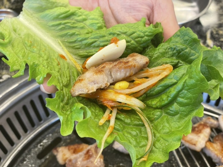  순천정육식당 고기정육85에서 삼겹살로 배 채우기