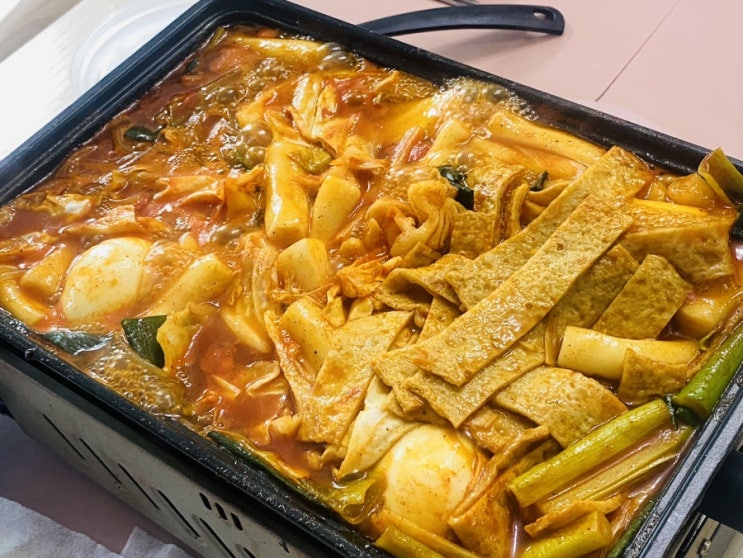 인천 아라동 쫄깃한 식감의 밀떡으로 만든 도라무통즉석떡볶이 검단신도시점
