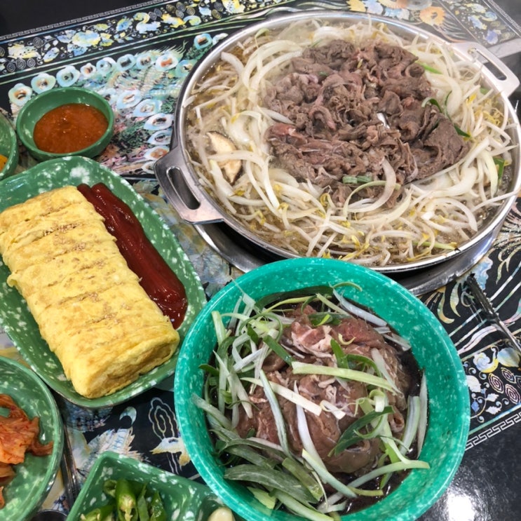  인천 불고기 맛집 선학동 송탄식당 푸짐하고 맛있어요