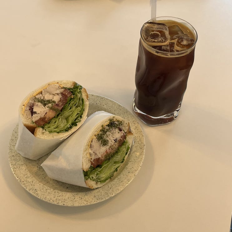  판교역카페 삼평동 샌드위치 맛집 멜버