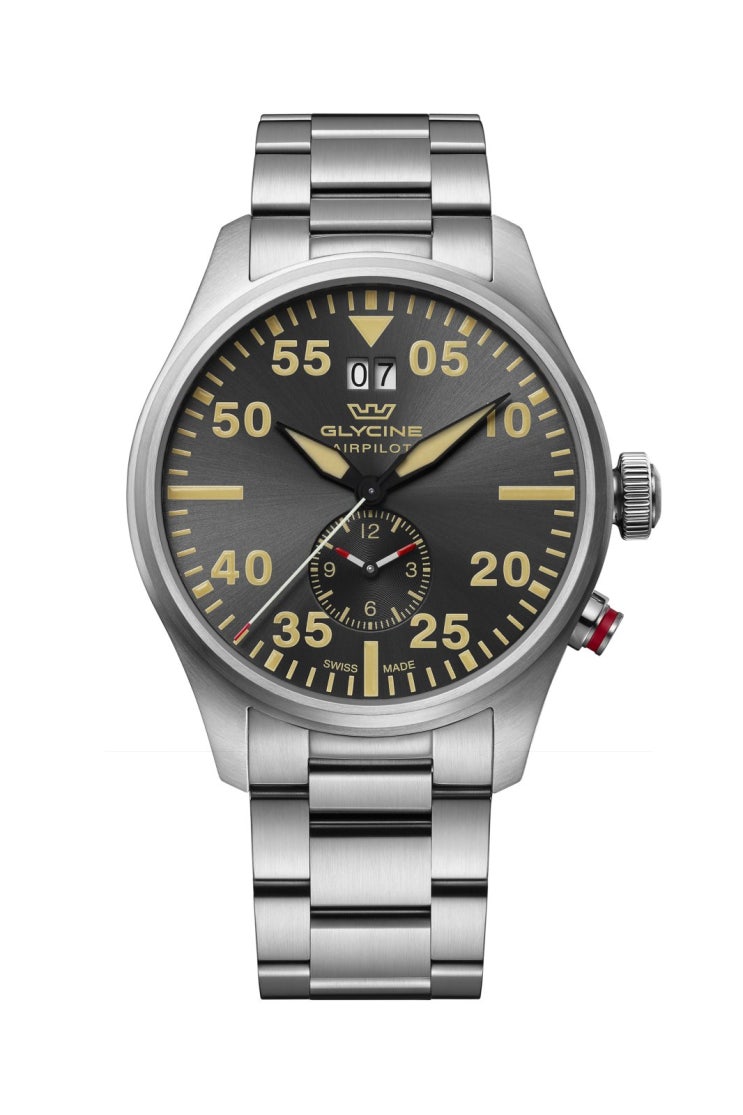 [ashford] 글라이신 에어파일럿 듀얼타임 GMT 시계 $178.49 (미국내 무료배송)