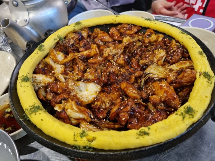  부산 양정 닭갈비 막걸리와 전도 파는 파전닭갈비 !!!