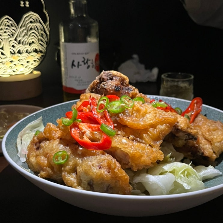  안산술집 '연화옥' 중앙동 전통주 한식 갈비튀김 맛집인곳