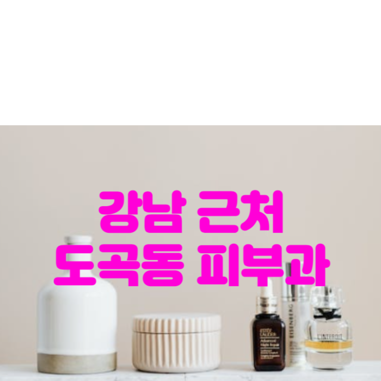  도곡동 피부과 강남 도곡 근처 병원 정보