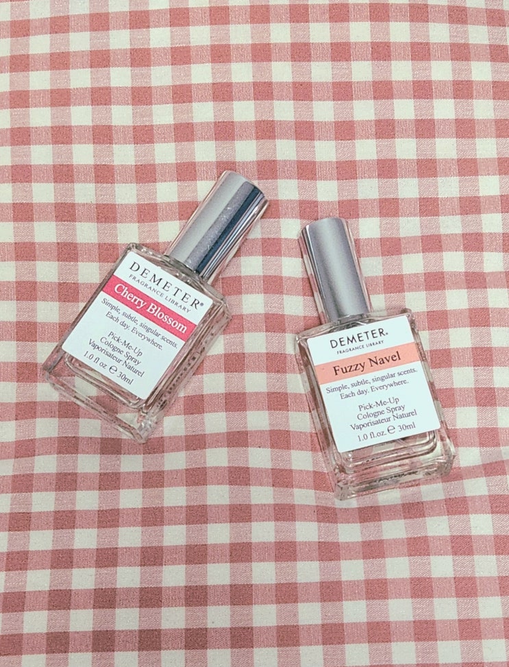  [데메테르 향수] 체리블라썸 CHERRY BLOSSOM & 퍼지네이블 FUZZY NAVEL