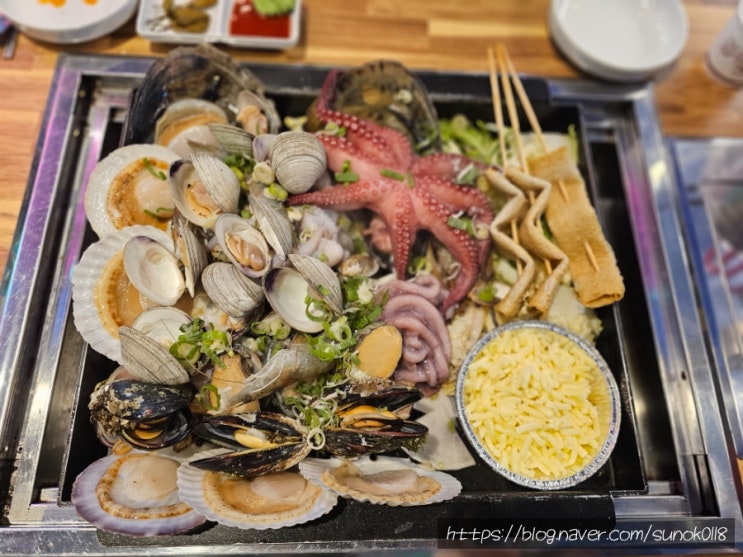  파주 야당역 맛집 신선하고 푸짐한 바다해적 조개구이 조개찜 야당역점