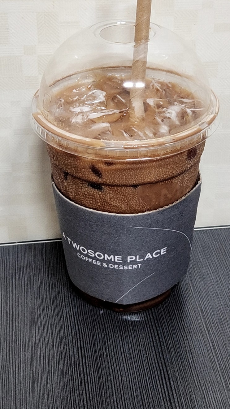  투썸플레이스 카페모카 진한 커피맛 음료 마셔본 후기