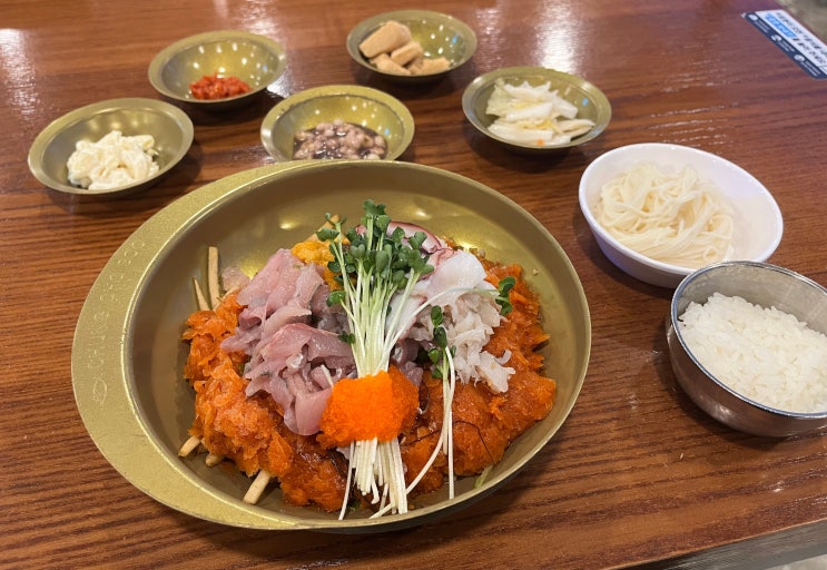  속초 청초호 맛집 청초수물회 방문 후기! 물회·섭국 맛있는 집