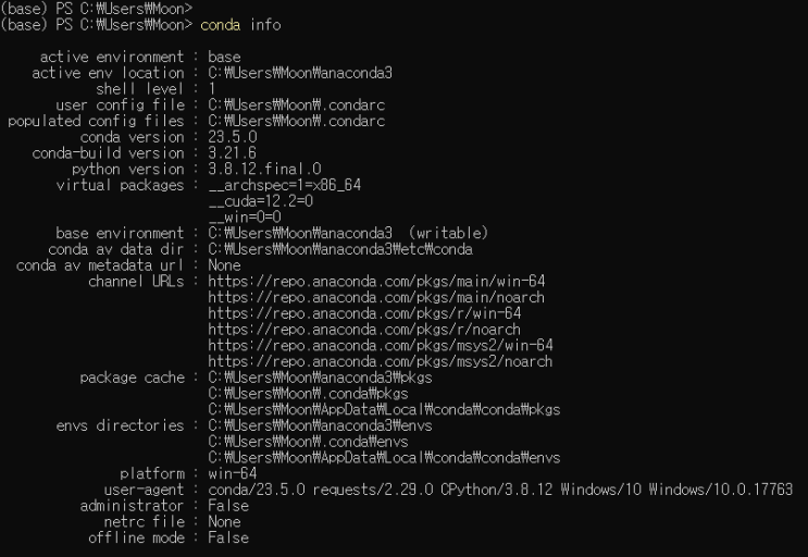  Conda Commands