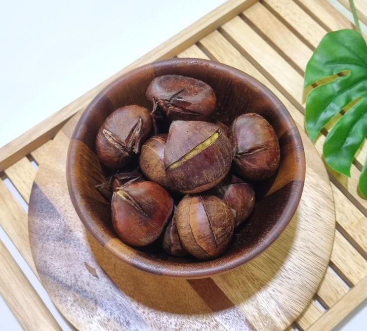  밤 삶는법 냄비 밤삶기 칼집 내기 찌는법 시간