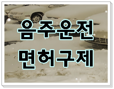  음주운전 구제 제때 제대로 신청하기 위해서는 칠곡 성주 행정사