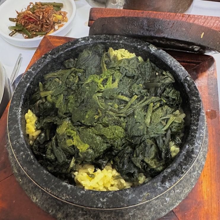  영월 내돈내산 곤드레돌솥밥 맛집 “문화식당”