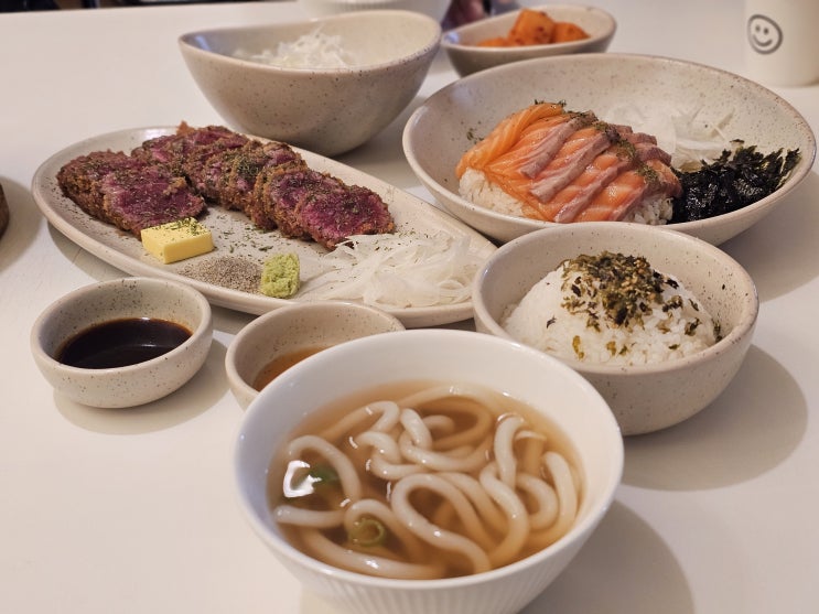  부평 맛집ㅣ부드러운 규카츠와 연어 덮밥이 맛있는 부평 소연옥