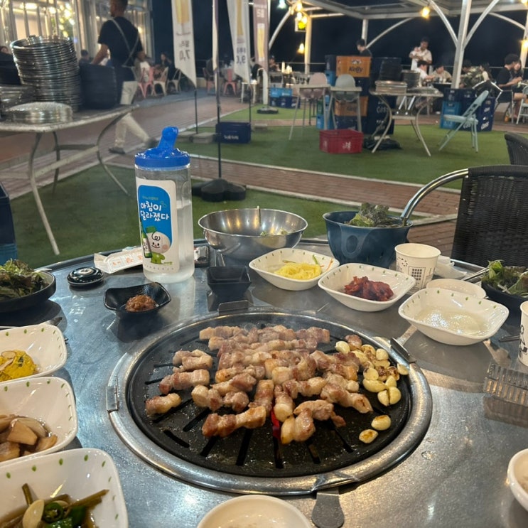  [대구 동촌유원지 맛집] 노상 러버라면 꼭 가야 하는 야외 고깃집 “동촌숯불가든”