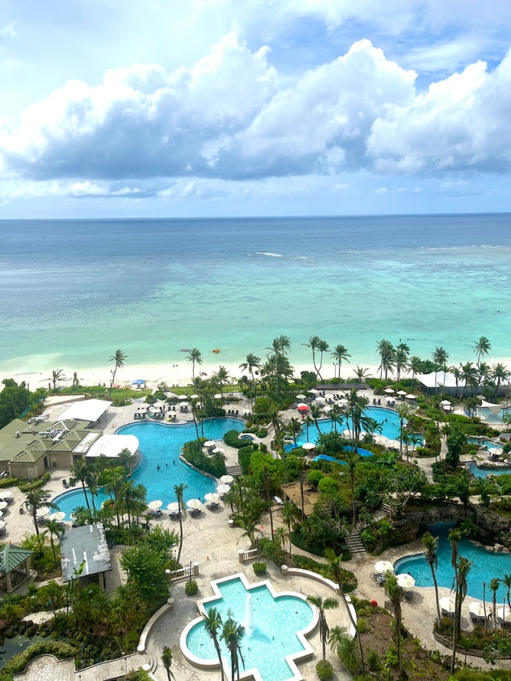 괌 하얏트 리젠시 클럽룸 ( 객실, 수영장, 조식, 라운지 )